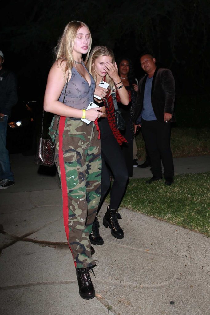 Josie Canseco in a Camo Pants