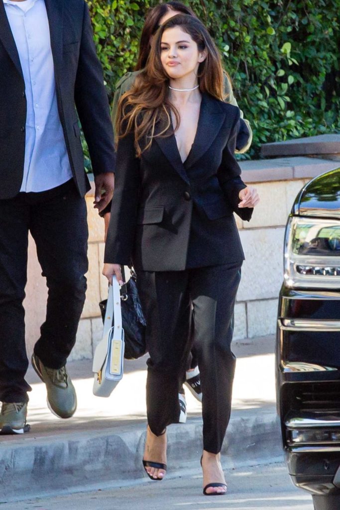 Selena Gomez in a Black Blazer