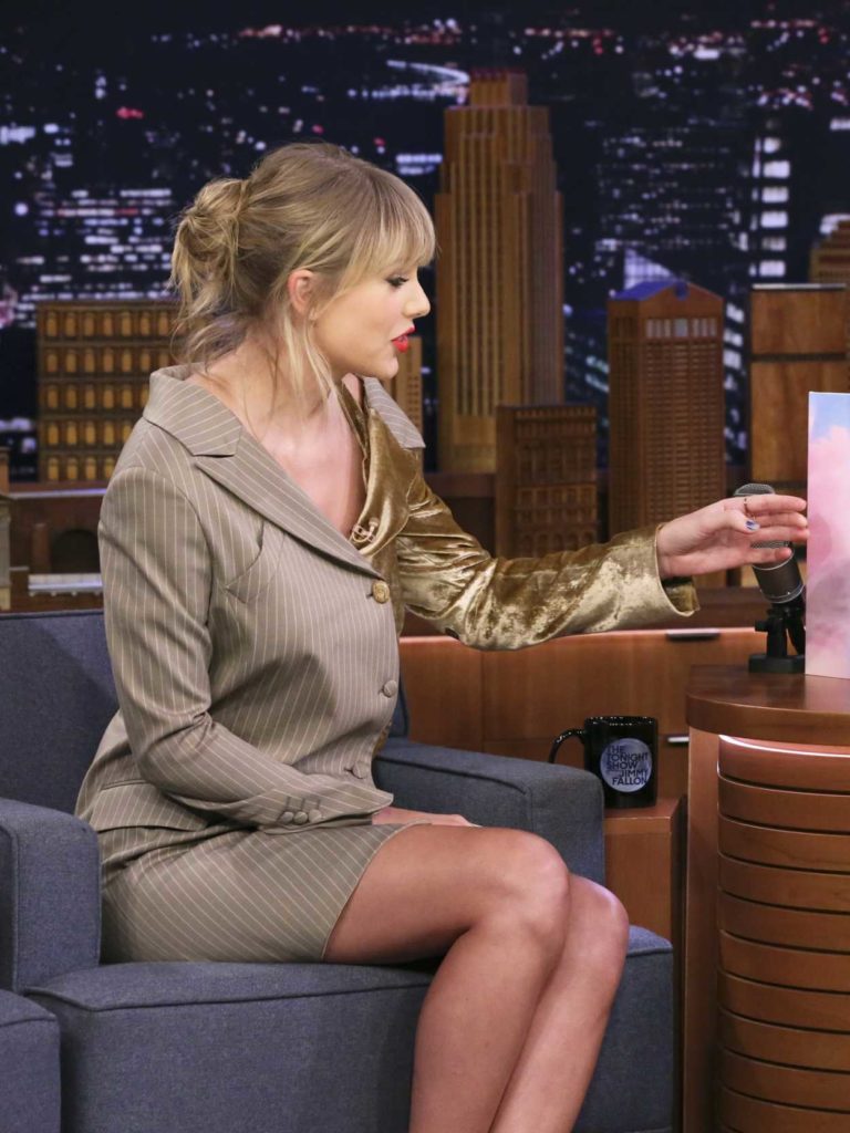 Taylor Swift Attends The Tonight Show Starring Jimmy Fallon at ...