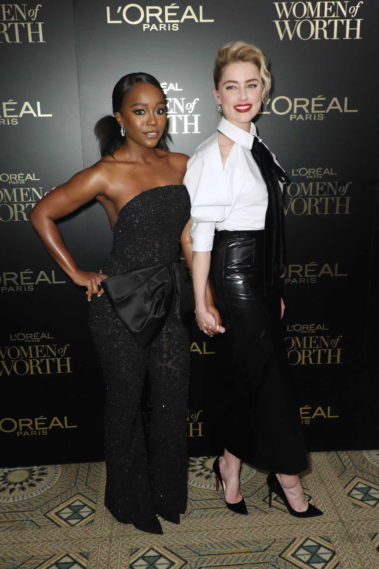 Amber Heard Attends the 14th Annual L’Oreal Paris Women of Worth Awards