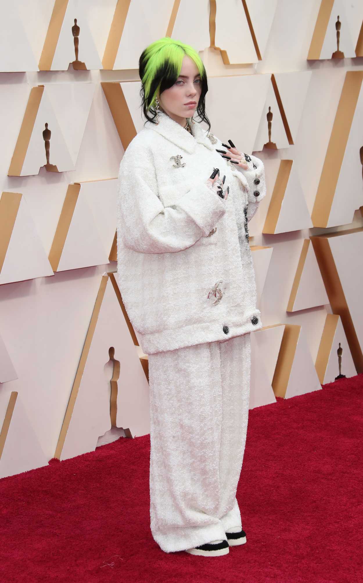 Billie Eilish Attends the 92nd Annual Academy Awards in in Los Angeles ...