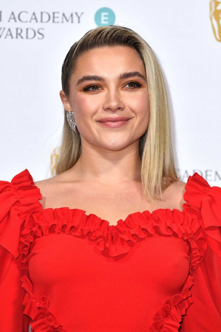 Florence Pugh Attends 2020 EE British Academy Film Awards Nominees