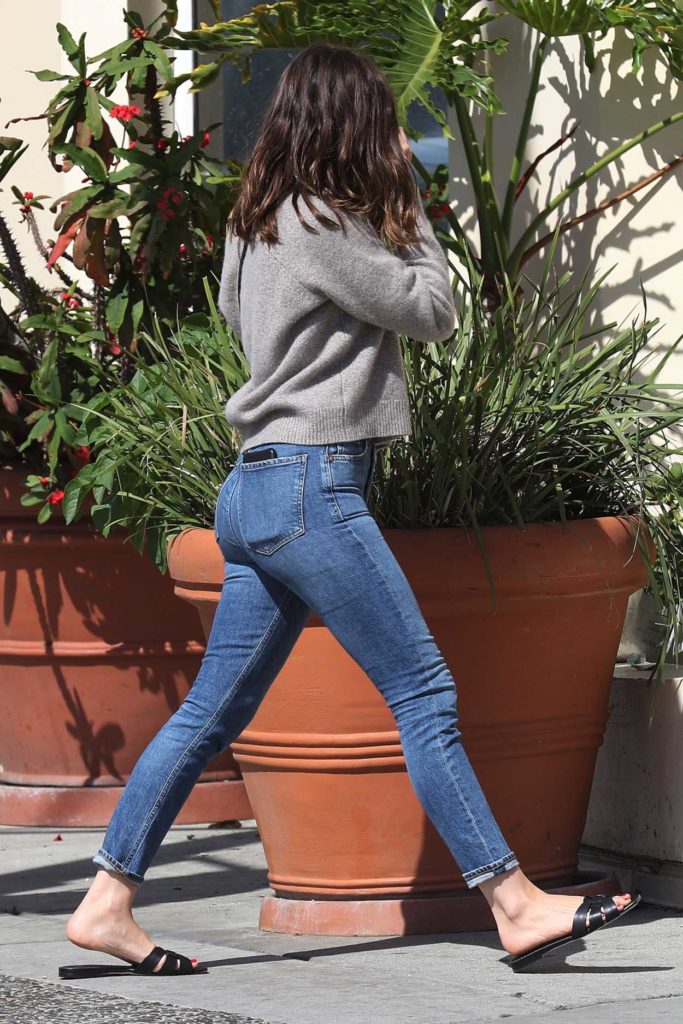 Ana De Armas in a Blue Jeans