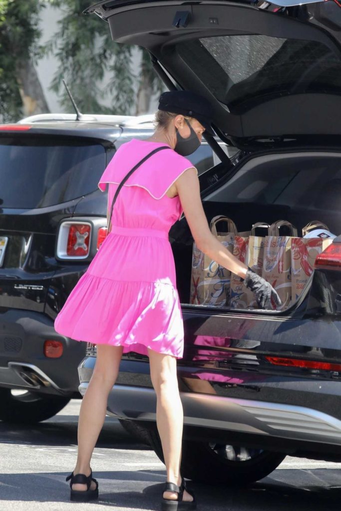 Diane Kruger in a Pink Dress
