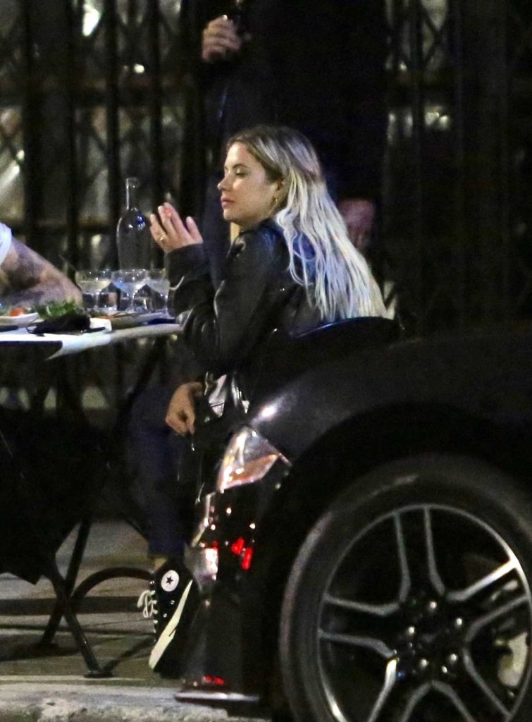 Ashley Benson in a Converse Trainers