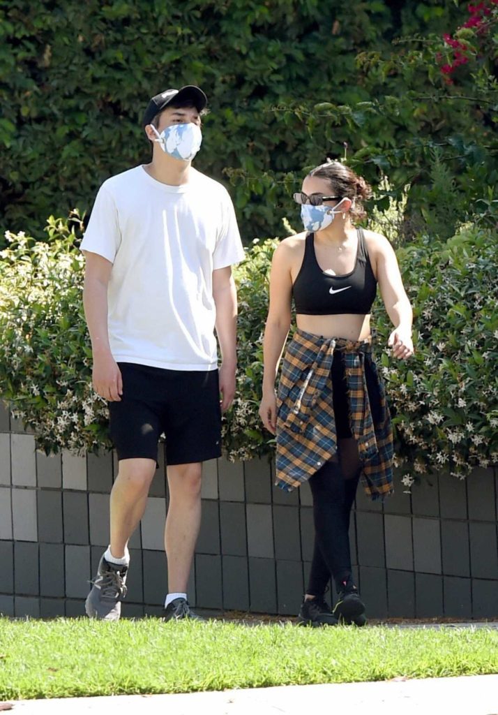 Charli XCX in a Face Mask