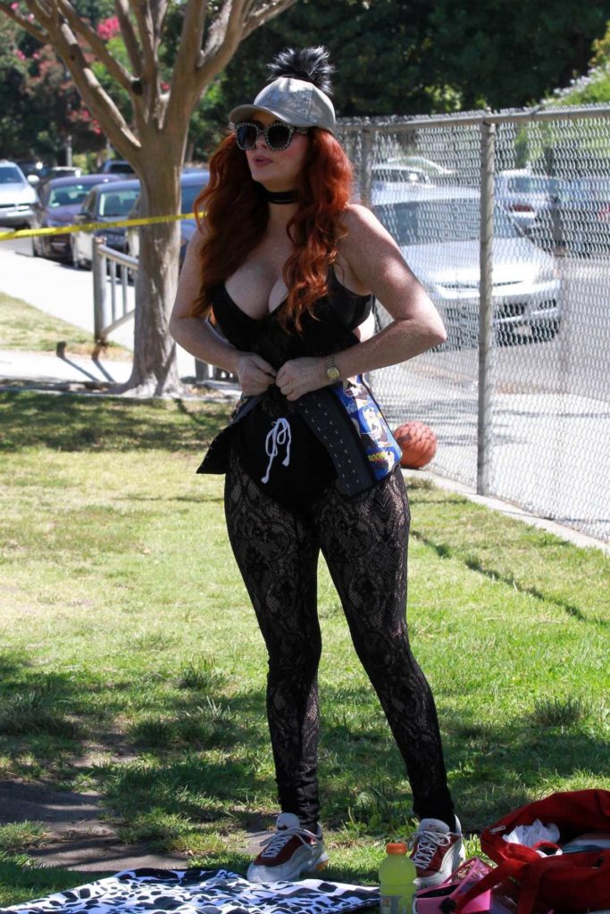 Phoebe Price in a Worn-Out Tennis Shoes