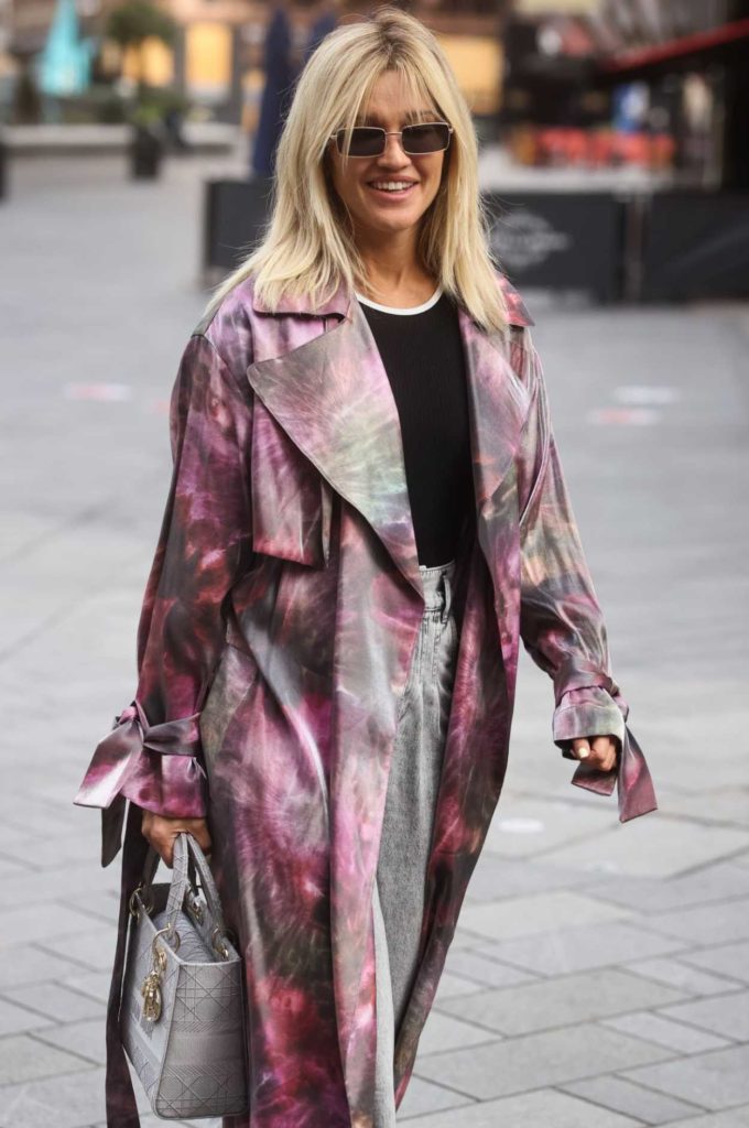 Ashley Roberts in a Full Colour Trench Coat
