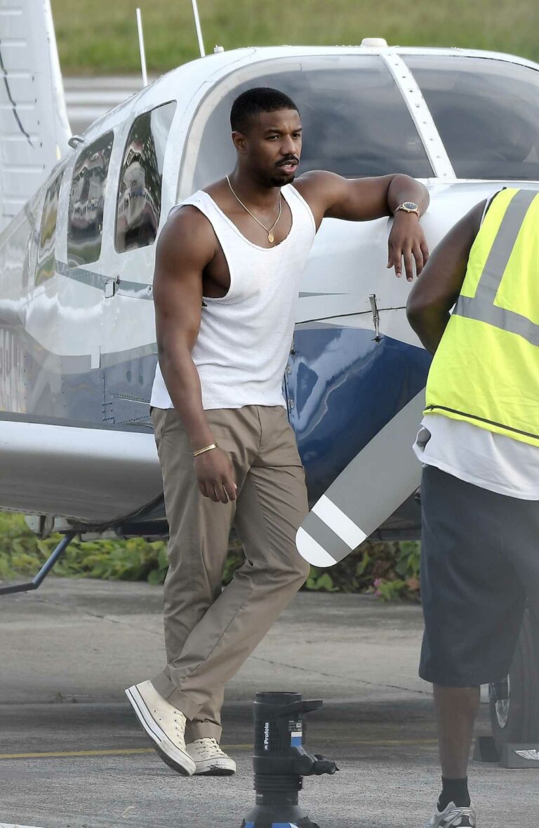 Michael B. Jordan Was Spotted During a Fashion Photoshoot in St Barts 01/18/2021 – celebsla.com