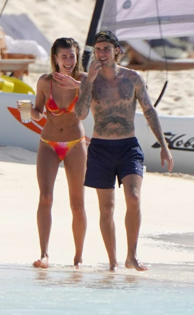 Hailey Bieber in Bikini