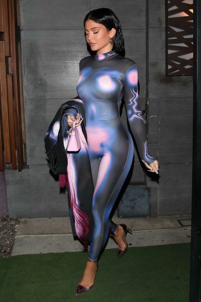 Kylie Jenner in a Catsuit