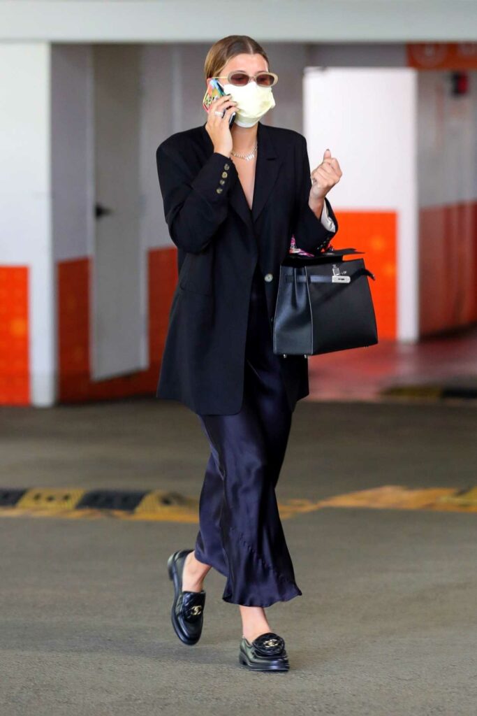 Sofia Richie in a Black Blazer