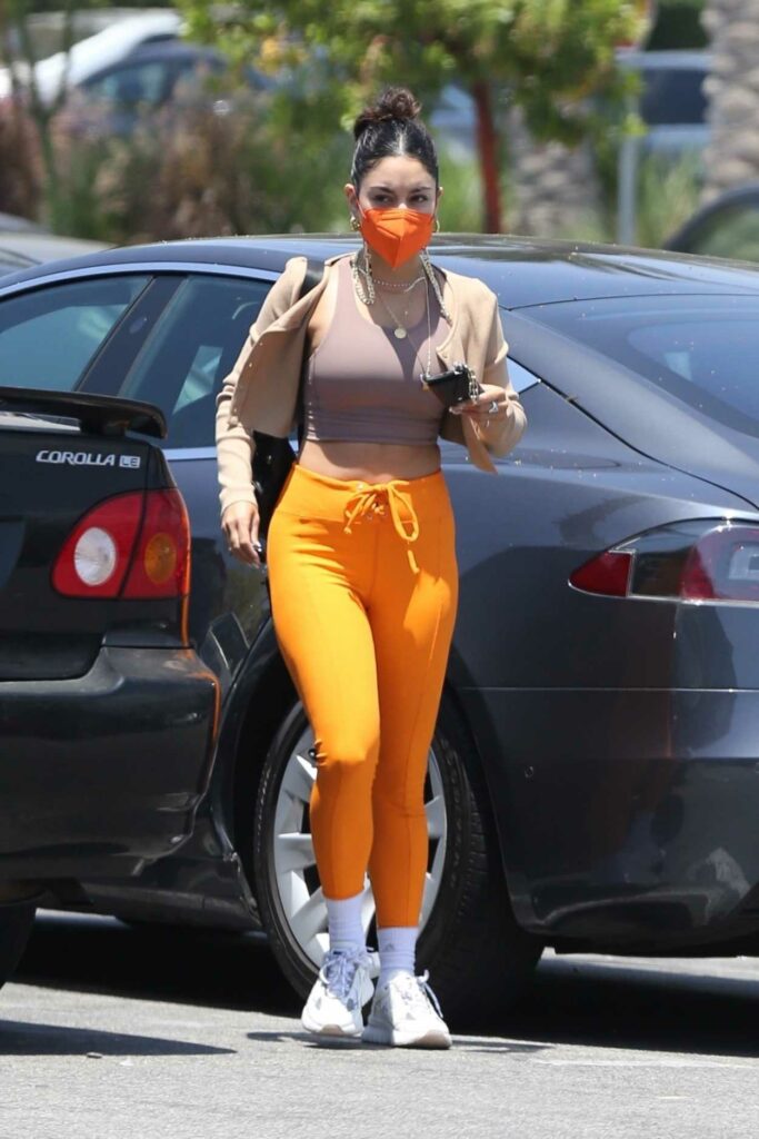 Vanessa Hudgens in an Orange Pants