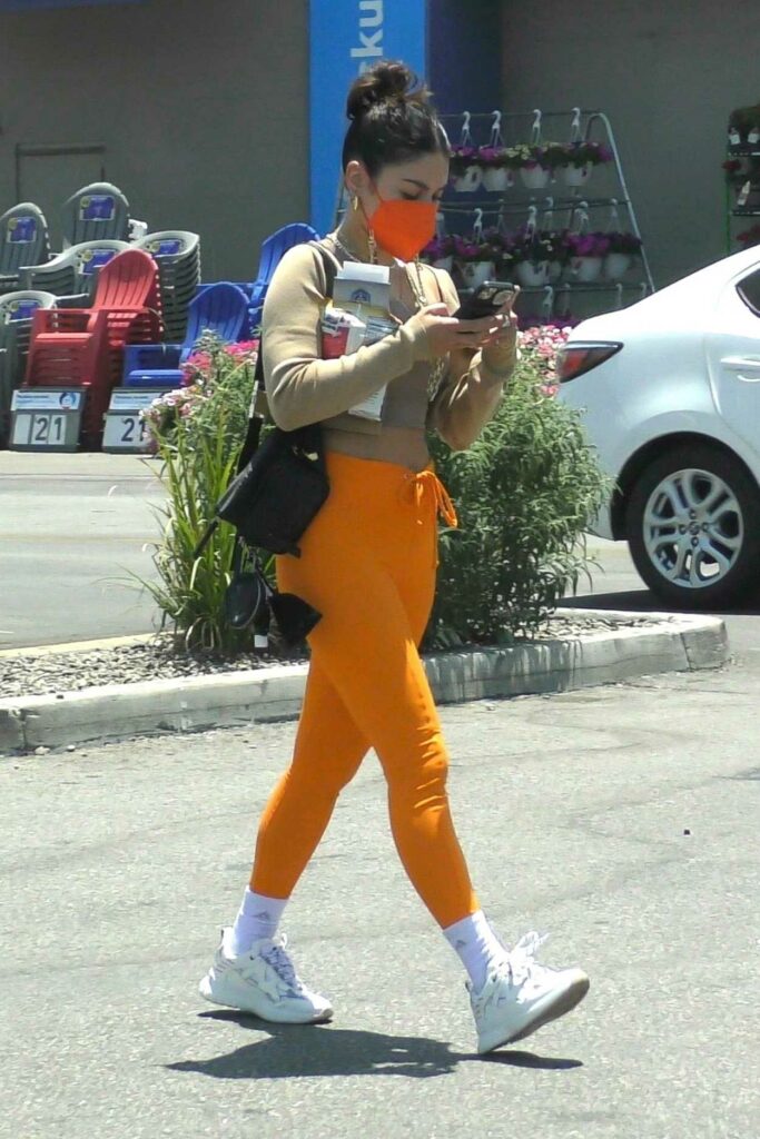 Vanessa Hudgens in an Orange Pants