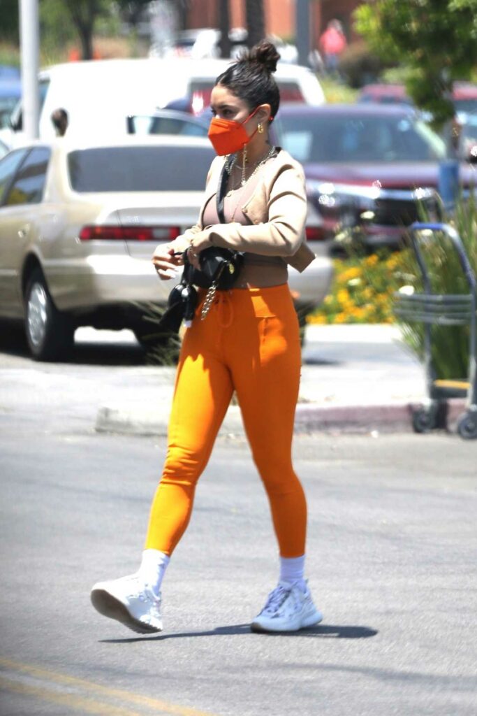 Vanessa Hudgens in an Orange Pants