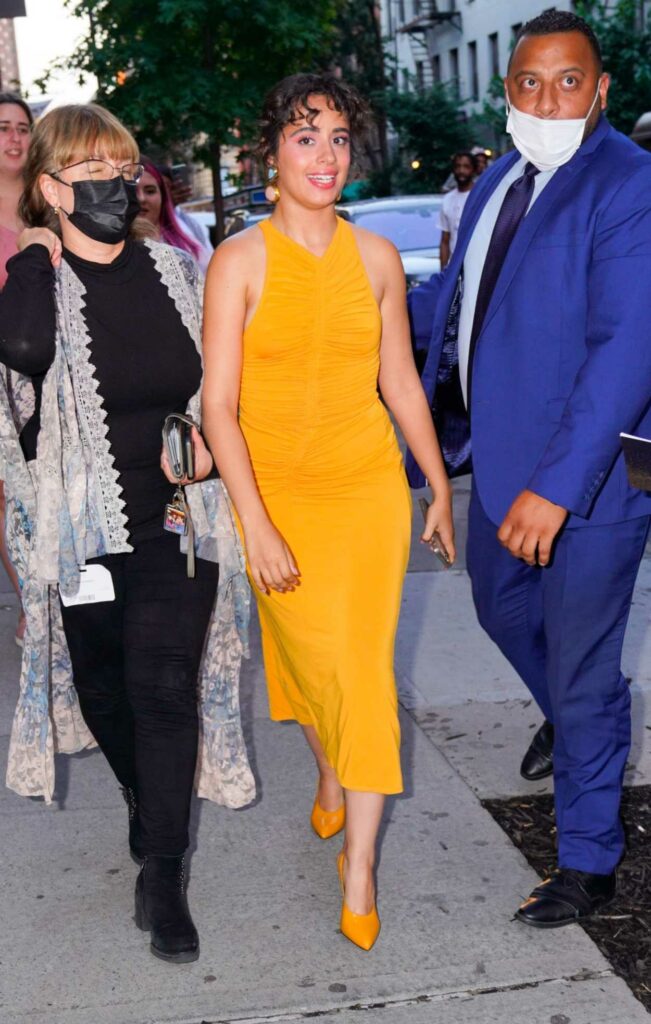 Camila Cabello in a Yellow Dress
