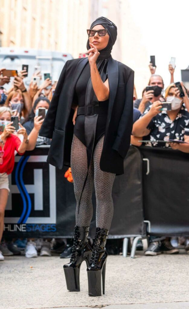 Lady Gaga in a Black Blazer