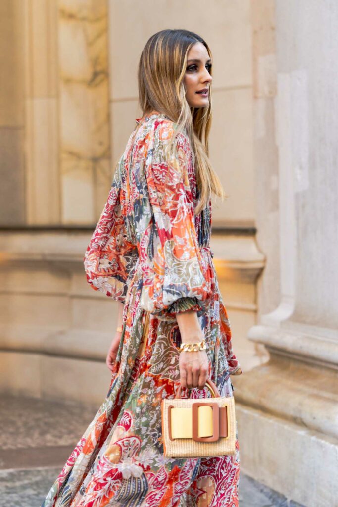 Olivia Palermo in a Floral Dress
