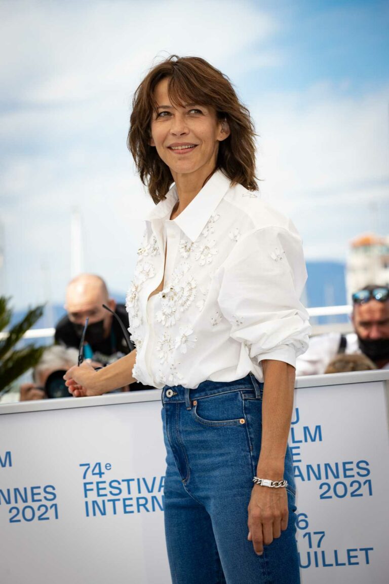 Sophie Marceau Attends the Tout S’est Bien Passe Photocall During the