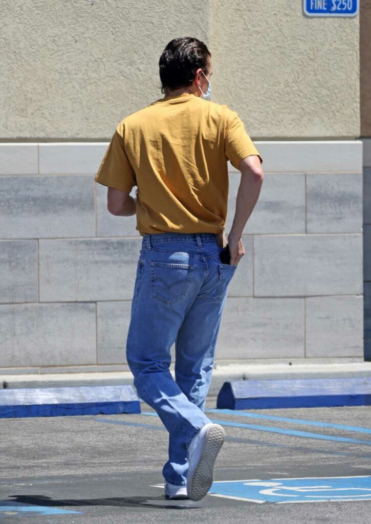 Tom Holland in a Yellow Tee