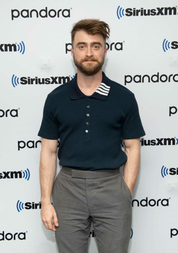 Daniel Radcliffe in a Grey Pants