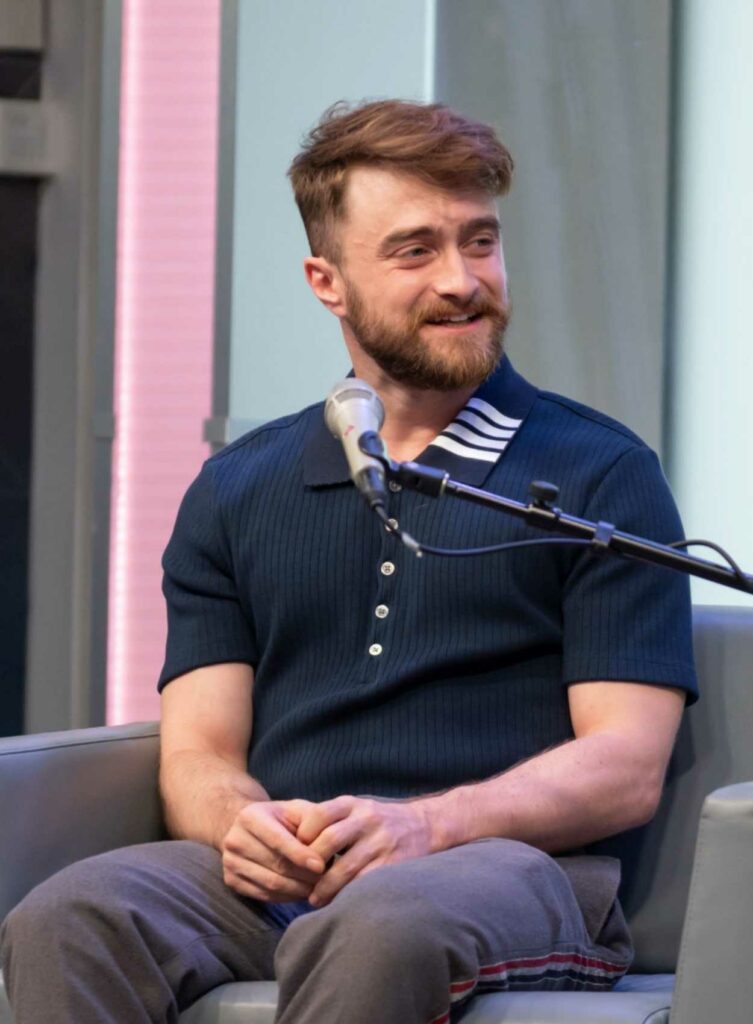 Daniel Radcliffe in a Grey Pants