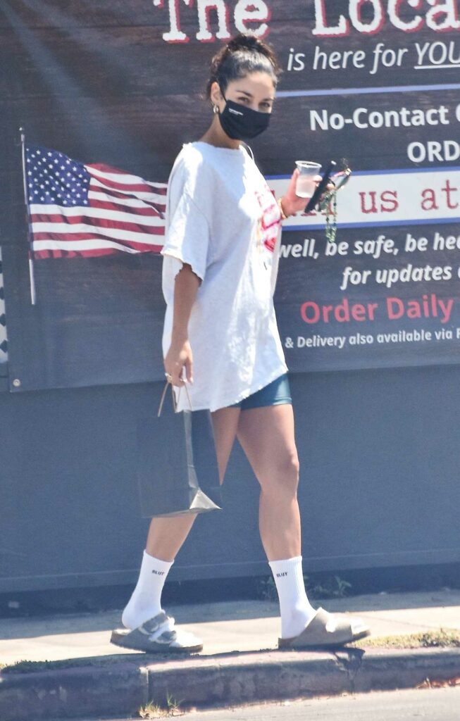 Vanessa Hudgens in a White Tee