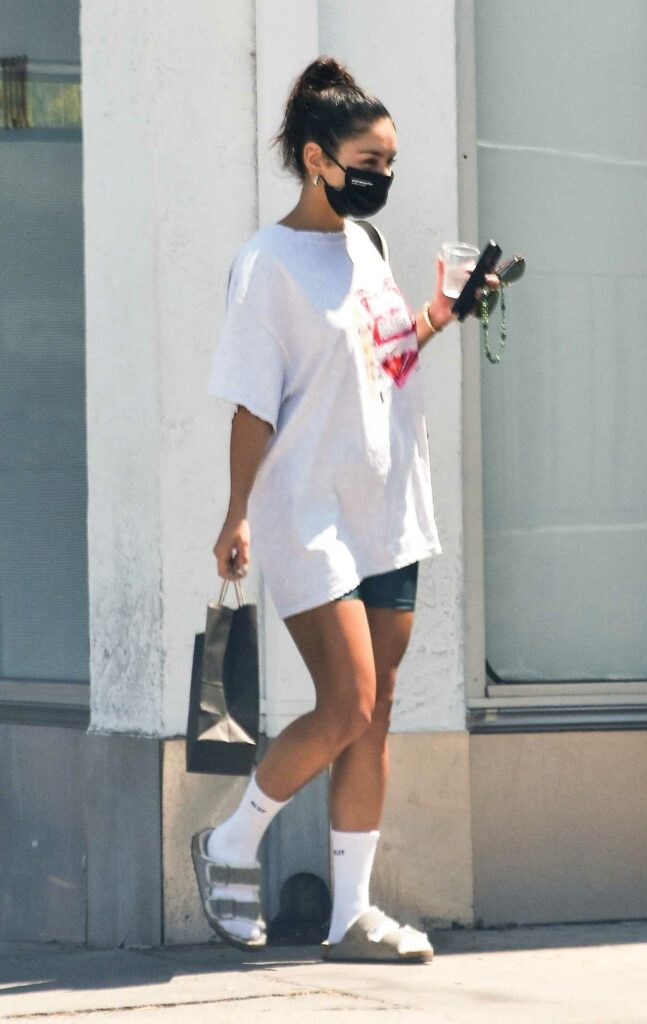 Vanessa Hudgens in a White Tee