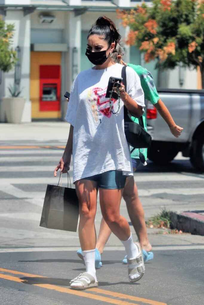 Vanessa Hudgens in a White Tee