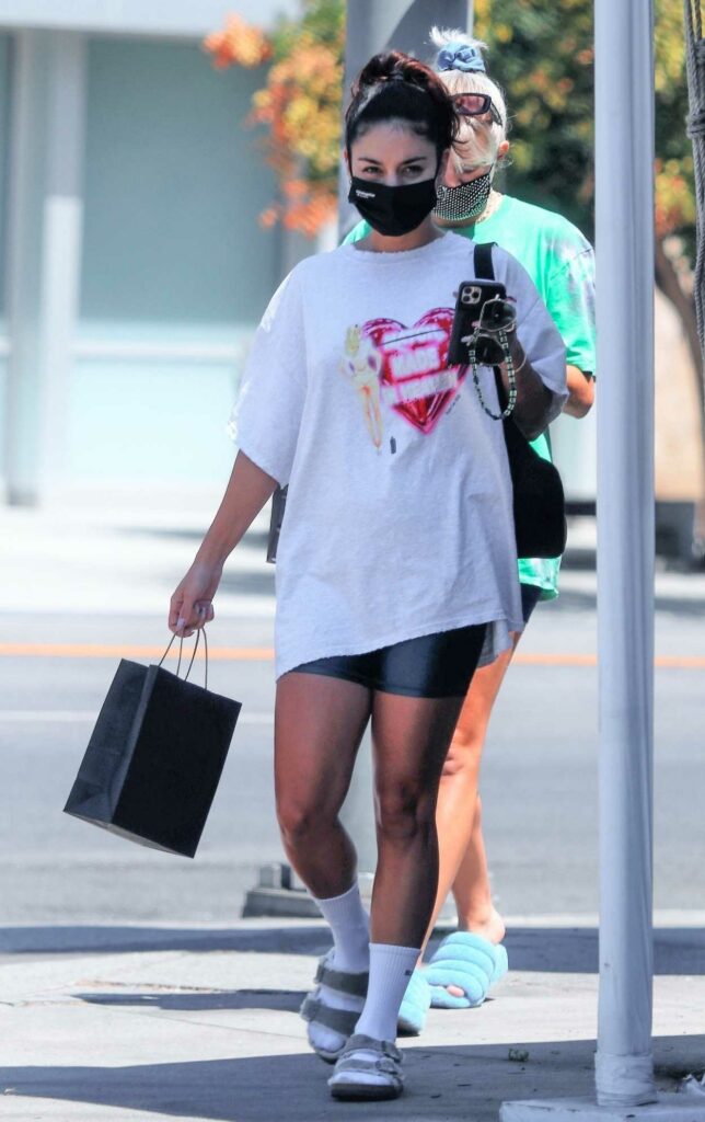 Vanessa Hudgens in a White Tee