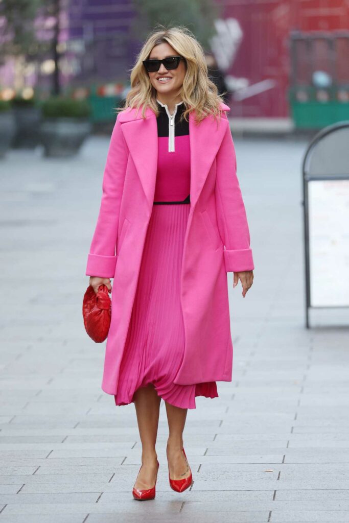 Ashley Roberts in a Pink Outfit