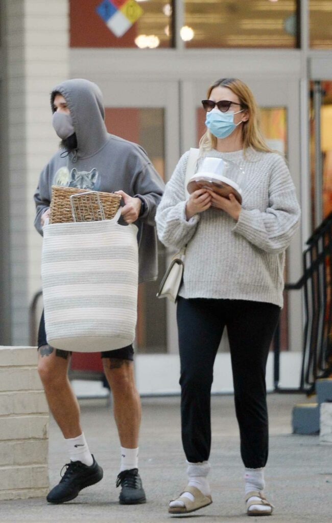 Mia Goth in a Protective Mask