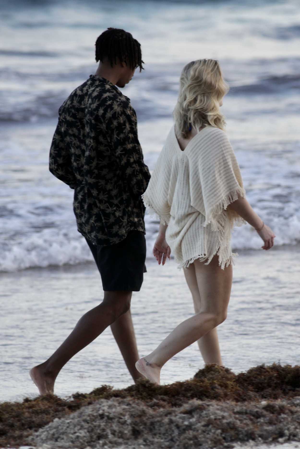 Zara Larsson Takes A Romantic Stroll With Lamin Holmen On The Beach In Zara Larsson Takes A Romantic Stroll With Lamin Holmen On The Beach In