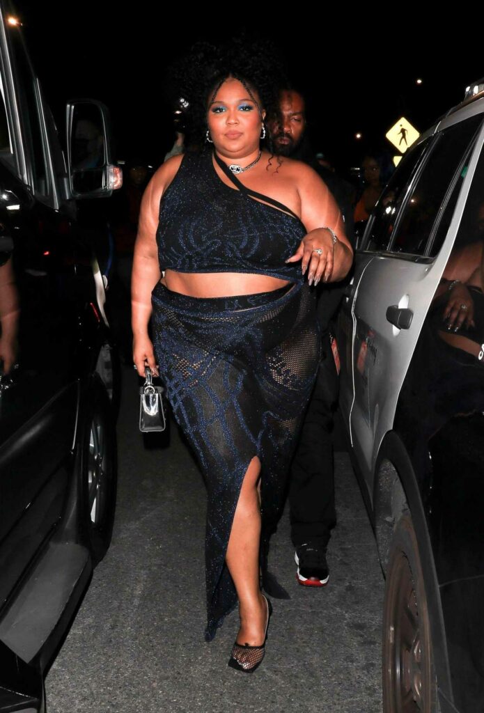 Lizzo in a Black Top
