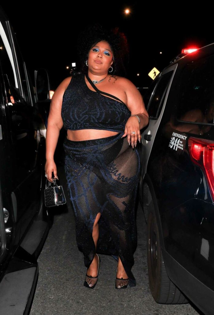 Lizzo in a Black Top