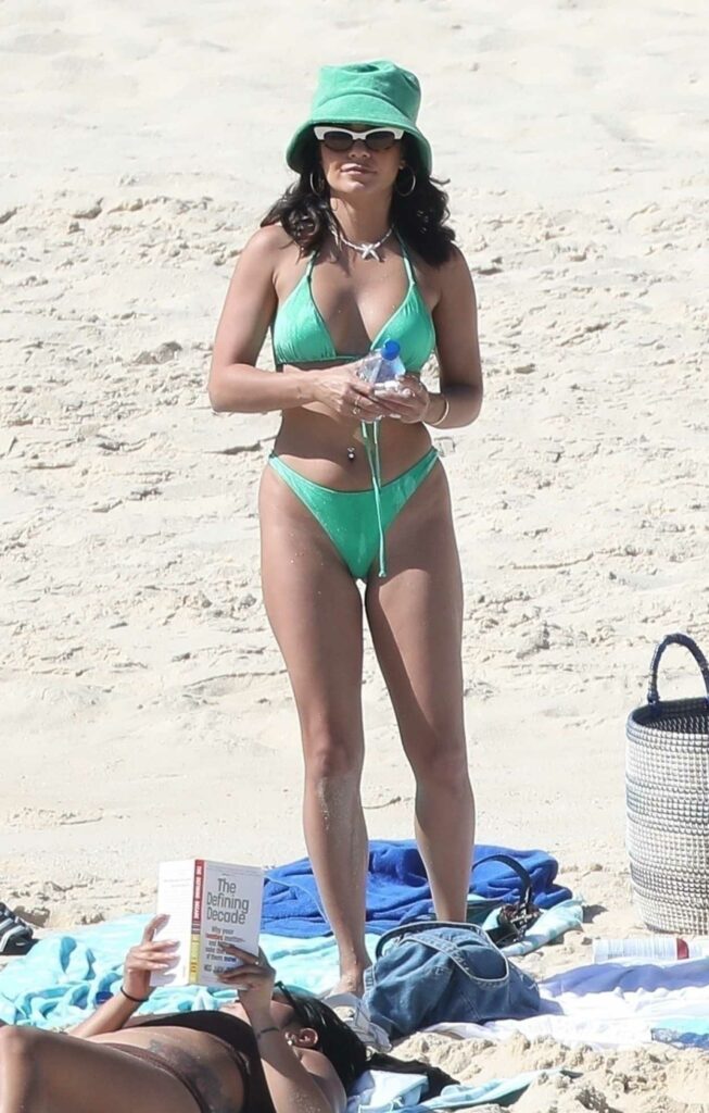 Vanessa Hudgens in a Green Bikini