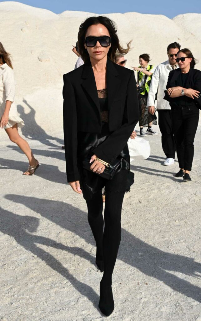 Victoria Beckham in a Black Blazer