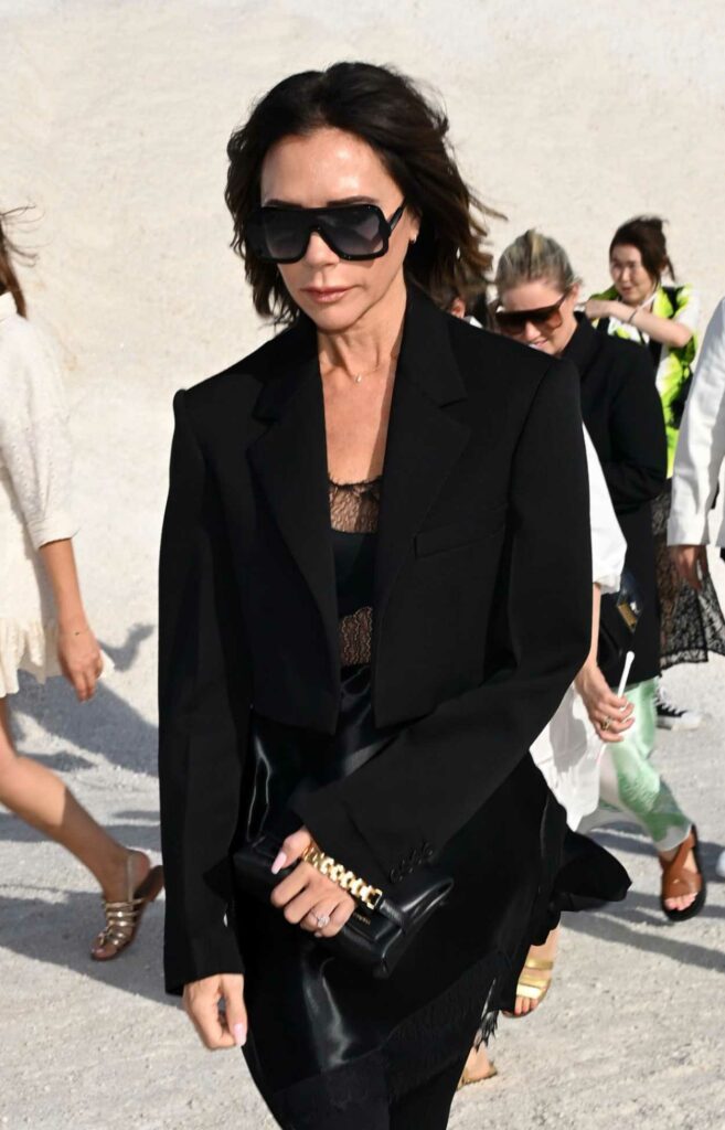 Victoria Beckham in a Black Blazer
