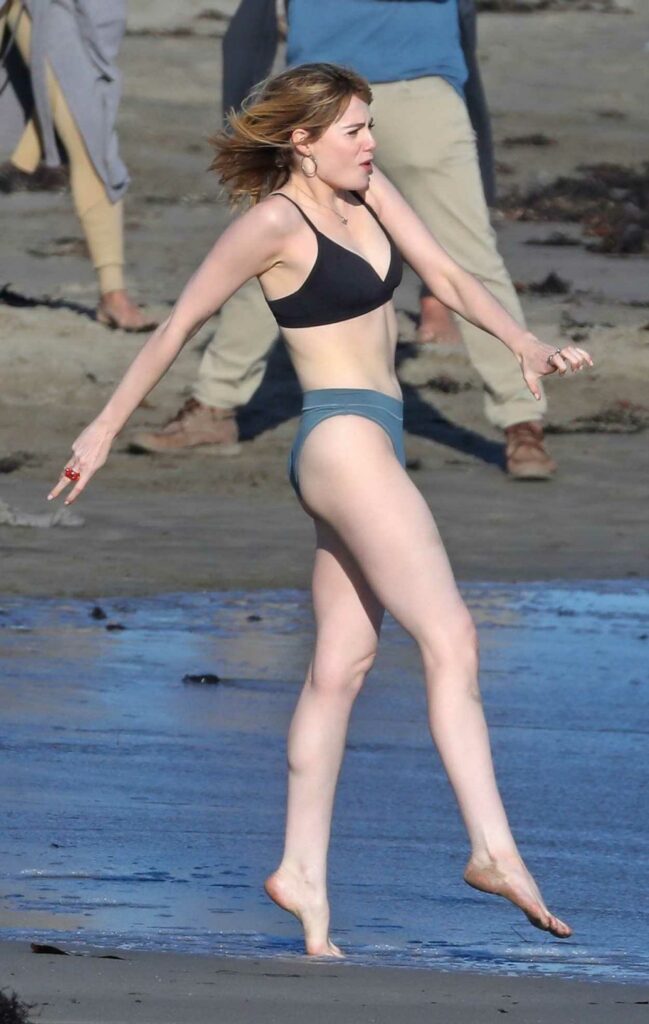 Lucy Boynton in Bikini