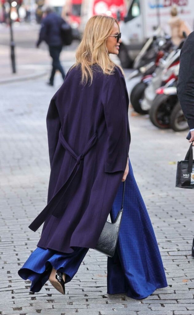 Amanda Holden in a Blue Pants