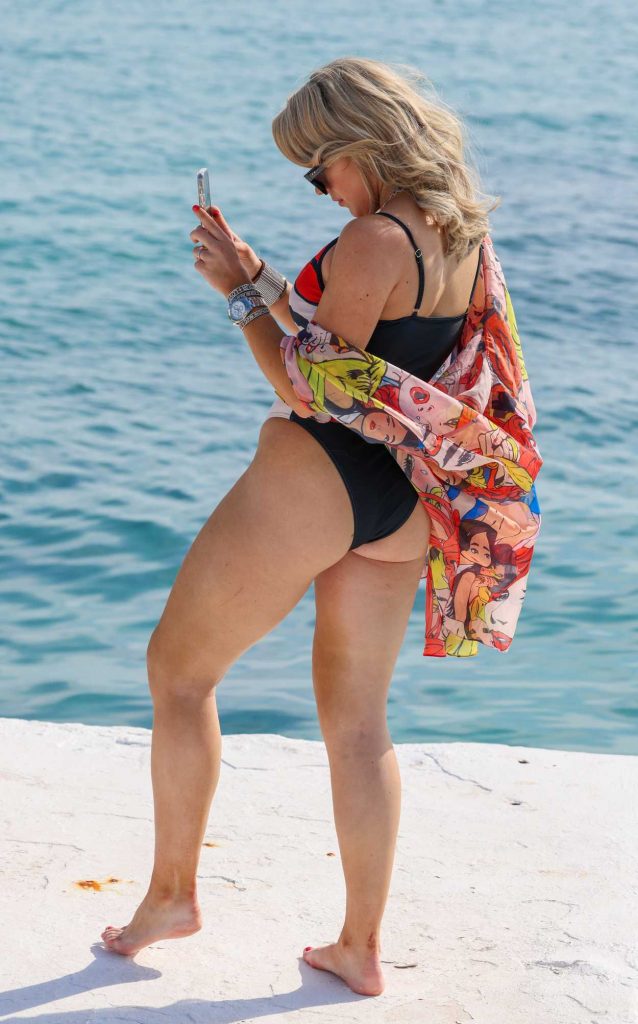 Tallia Storm in a Swimsuit