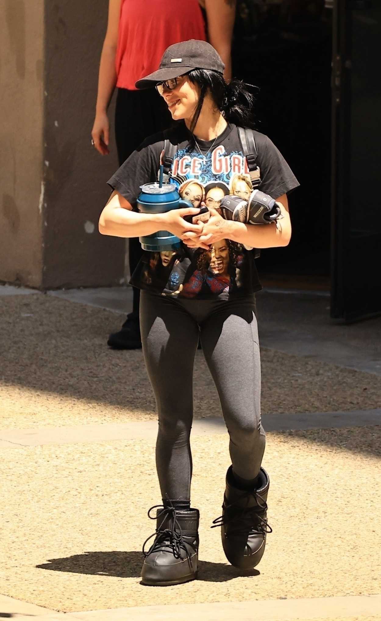 Billie Eilish in a Black Cap Leaves the Gym in Los Angeles 06/20/2023 ...