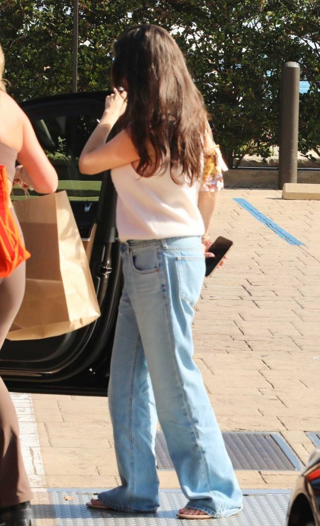 Selena Gomez in a Blue Jeans