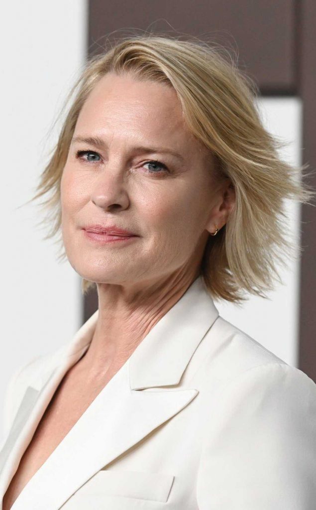 Robin Wright Attends The Ralph Lauren Spring 2024 Fashion Show In New York 09082023 