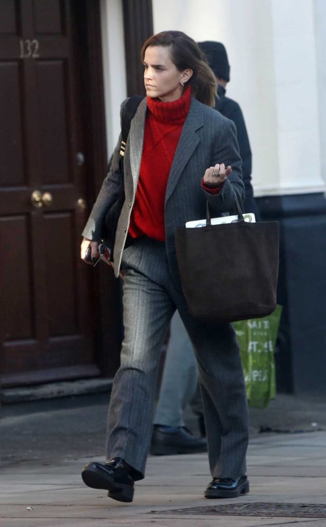 Emma Watson in a Red Sweater