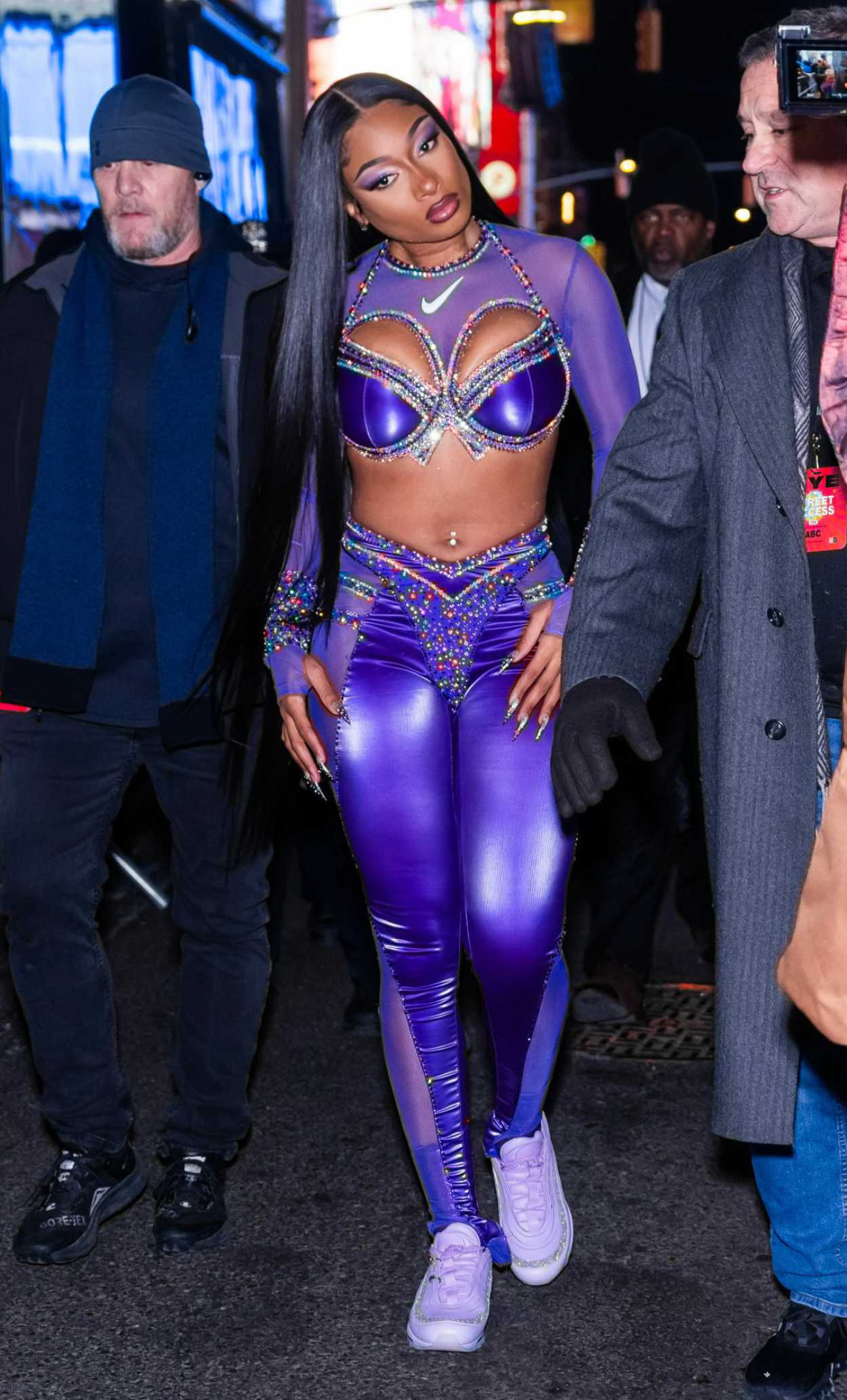 Megan Thee Stallion Performs During the Times Square New Year’s Eve