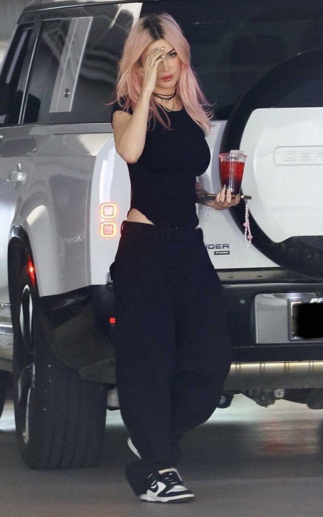 Megan Fox in a Black Pants