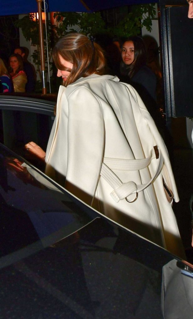 Miranda Kerr in a White Coat