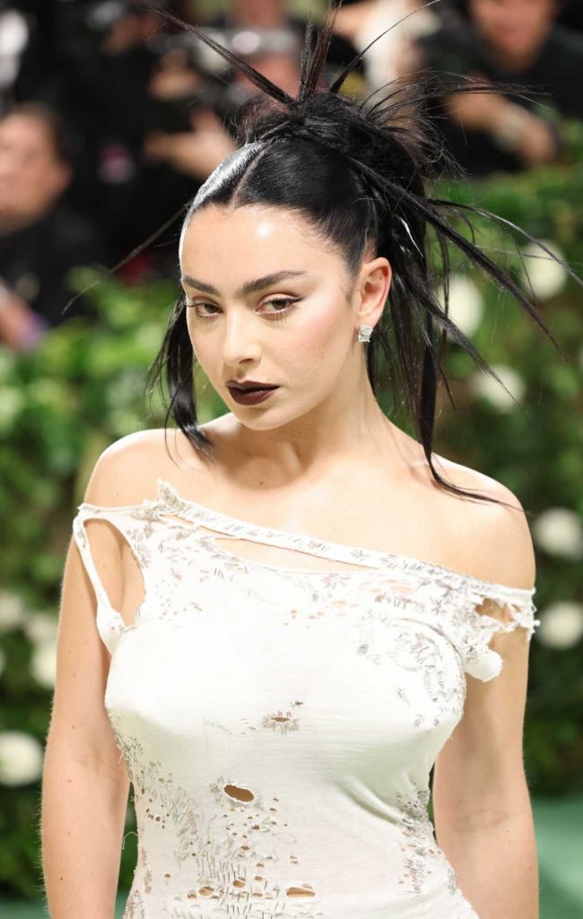 Charli XCX Attends 2024 Met Gala Celebrating Sleeping Beauties