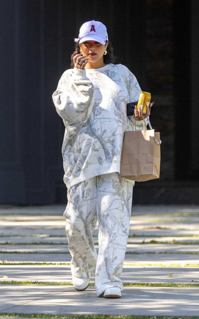 Vanessa Hudgens in a White Cap